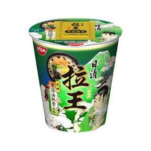 日清食品九州黑蒜油豚骨風味杯面80g