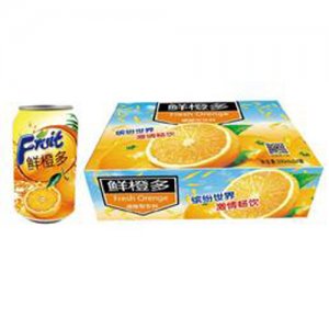 綠太飲品鮮橙多330ml×24罐