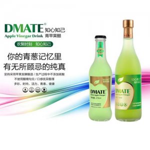 知心知己青蘋果醋飲料果醋飲品瓶裝
