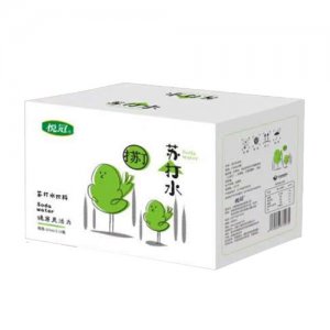 悅冠蘇打水飲料箱裝