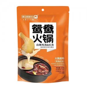 遇見麻辣先生鴛鴦火鍋底料雞湯紅湯220g