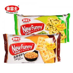 金富士新趣咸餅干200g