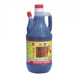 三富原味釀造醬油800ml壺裝