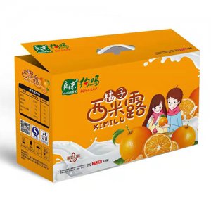 康運來橘子西米露酸奶口味312gx8罐
