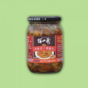 深山秀380克清淡香辣滑子蘑罐頭