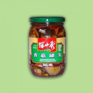 深山秀380克香菇罐頭