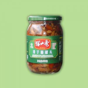 深山秀380克滑子蘑罐頭