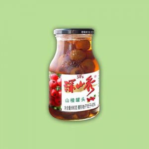 深山秀680克山楂罐頭