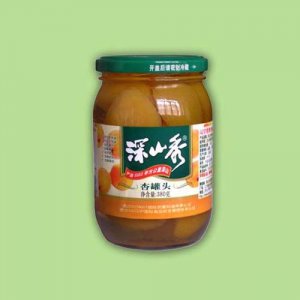 深山秀380克杏罐頭