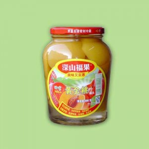 深山福果880克黃金桃罐頭