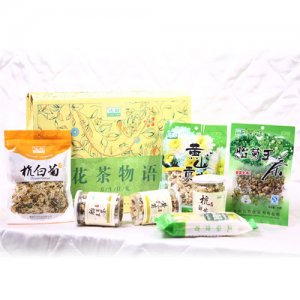 遠甜菊花茶大組合包裝展示