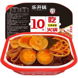 樂開鍋五香鹵蛋香辣味自熱火鍋盒裝
