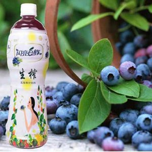 閃亮e族藍莓果汁