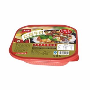 美時園紅燒牛肉自熱米飯