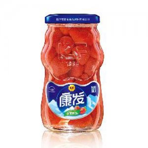 康發瓶550克草莓罐頭