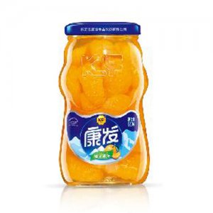 康發瓶550克桔子罐頭