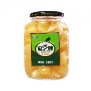 冠芝林520克菠蘿罐頭