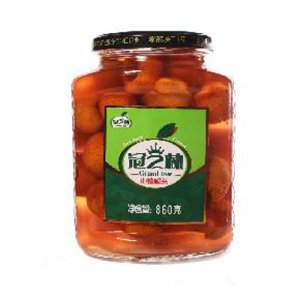 冠芝林860克山楂罐頭