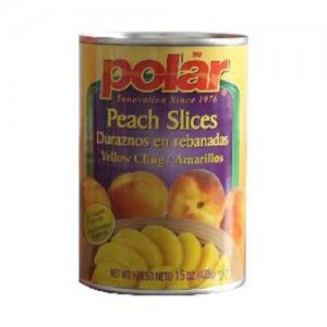 Polar桃罐頭