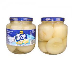 康發1500克雪梨罐頭